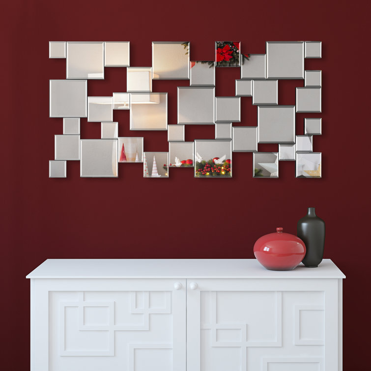 Wrought Studio Amrita Elegant Cluster Wall Mirror & Reviews Wayfair